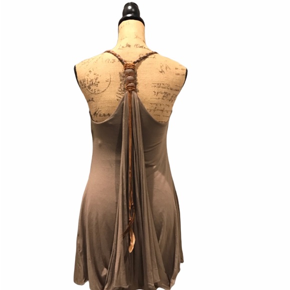 SKY Women's Tan Sleeveless Top - Picture 2 of 10
